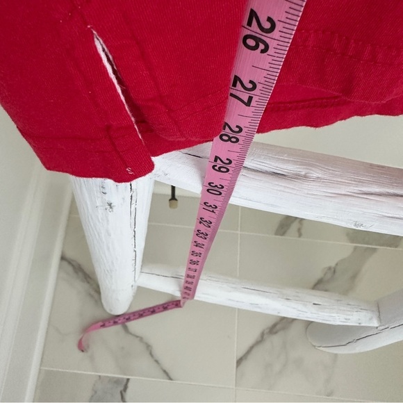 Georgia Red Long Sleeve Crew Neck Pocket Tee Shirt Size Small - Picture 14 of 14